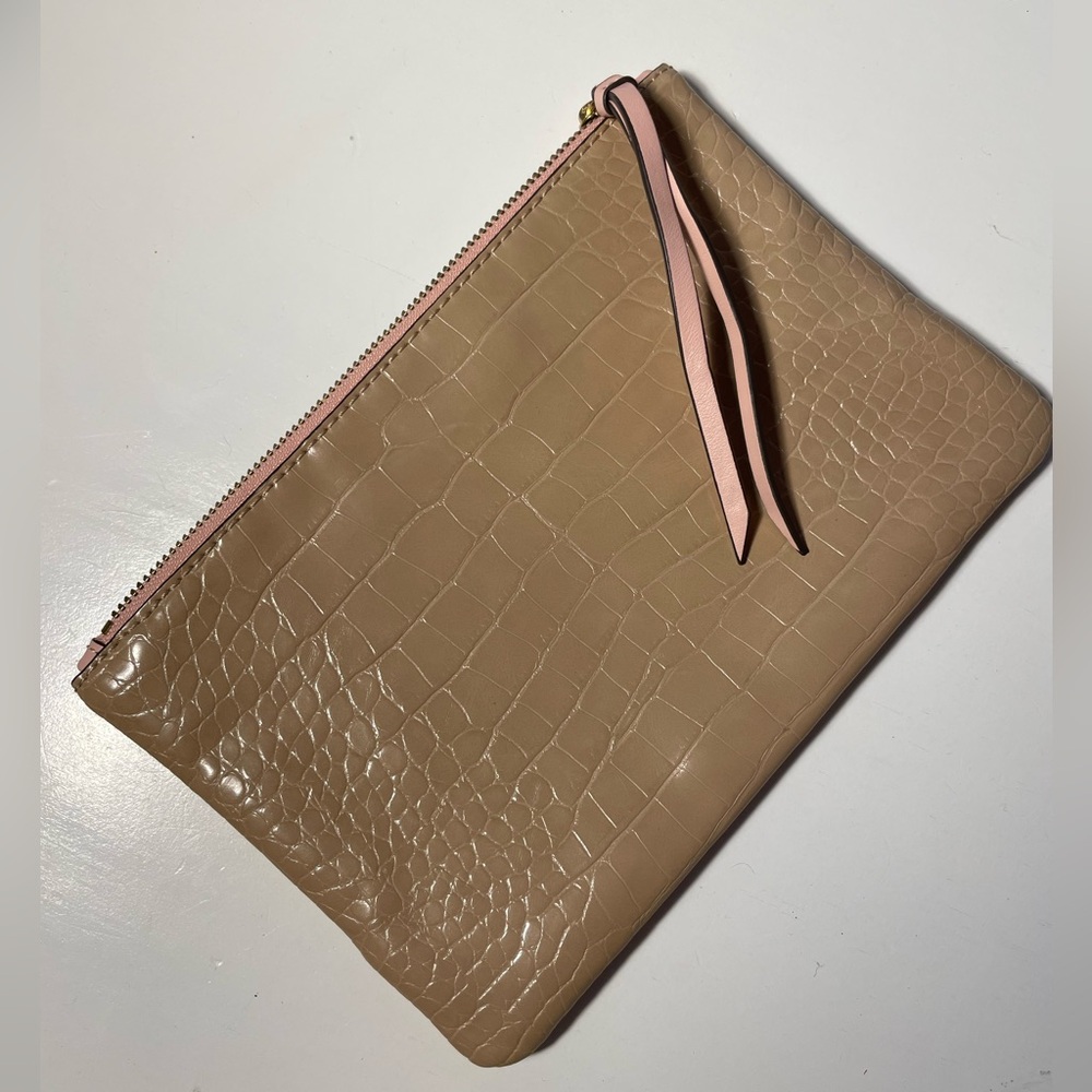 Banana Republic Faux Leather Wristlet Clutch bag